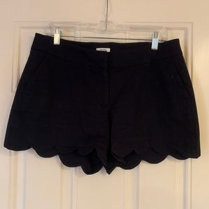 Crown and Ivy Scalloped shorts- navy
